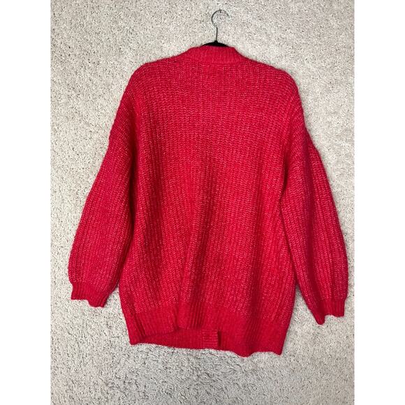 Universal Thread Cardigan Sweater Womens XL Pink Oversized Cozy Comfort - Picture 7 of 7